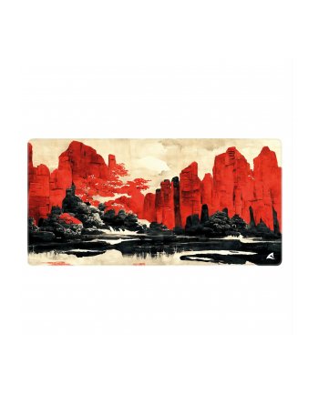 Sharkoon SKILLER SGP40 D11 Gaming Mouse Pad (Red/Multicolor)