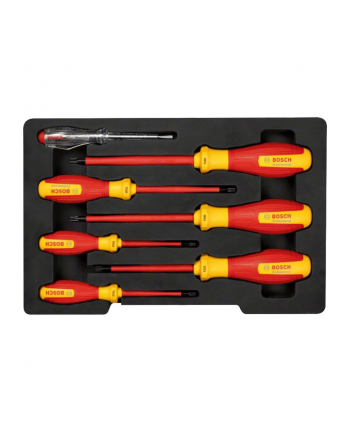 bosch powertools Bosch VDE screwdriver set TX Professional, 7-piece (red/yellow, 6 VDE screwdrivers, phase tester SL3) nr 2
