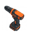 BLACK+DECKER cordless drill/screwdriver BDODD12KA, 10.8Volt (black/orange, Li-ion battery 1.5Ah, case) - nr 8