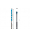 bosch powertools Bosch Expert HEX-9 HardCeramic + HEX-9 MultiConstruction drill bit set, ? 6mm (2-piece) - nr 7