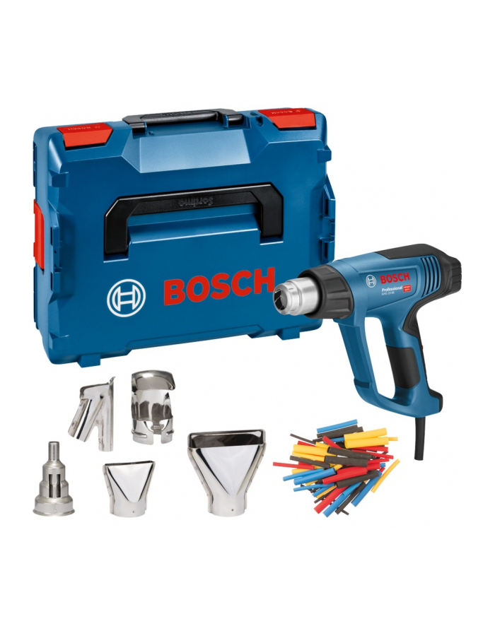 bosch powertools Bosch hot air gun GHG 23-66 Professional + 5-piece accessories (blue/black, 2,300 watts, L-BOXX) główny