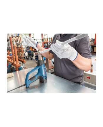 bosch powertools Bosch hot air gun GHG 23-66 Professional + 5-piece accessories (blue/black, 2,300 watts, L-BOXX)