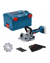bosch powertools Bosch cordless flat dowel cutter GFF 18V-22 Professional Solo, 18 volt (blue/black, without battery and charger, in L-BOXX) - nr 1