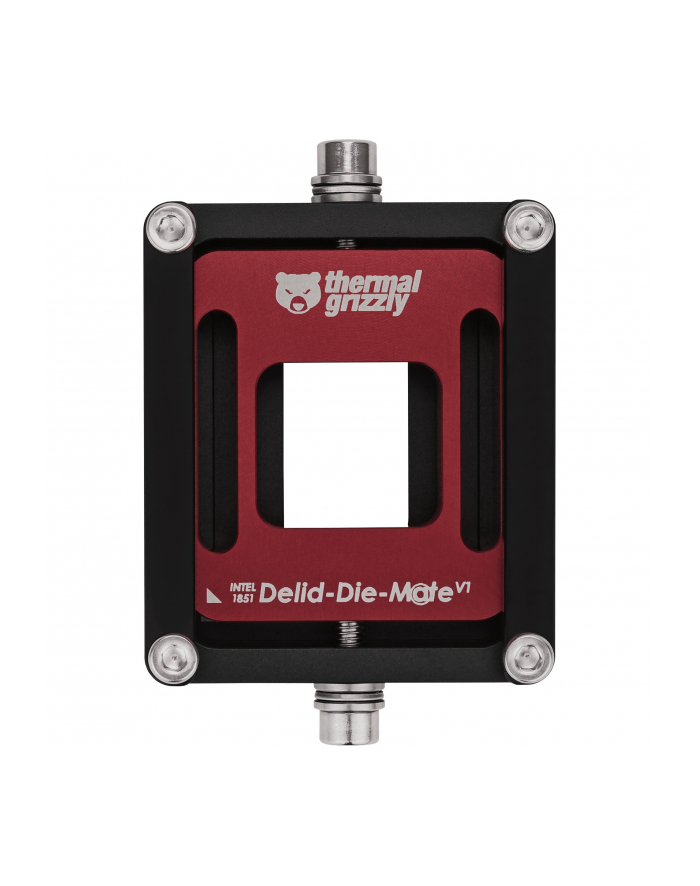 Thermal Grizzly Intel 1851 Delid-Die-Mate V1 Assembly Tool (Black/Red, Delidding Tool) główny