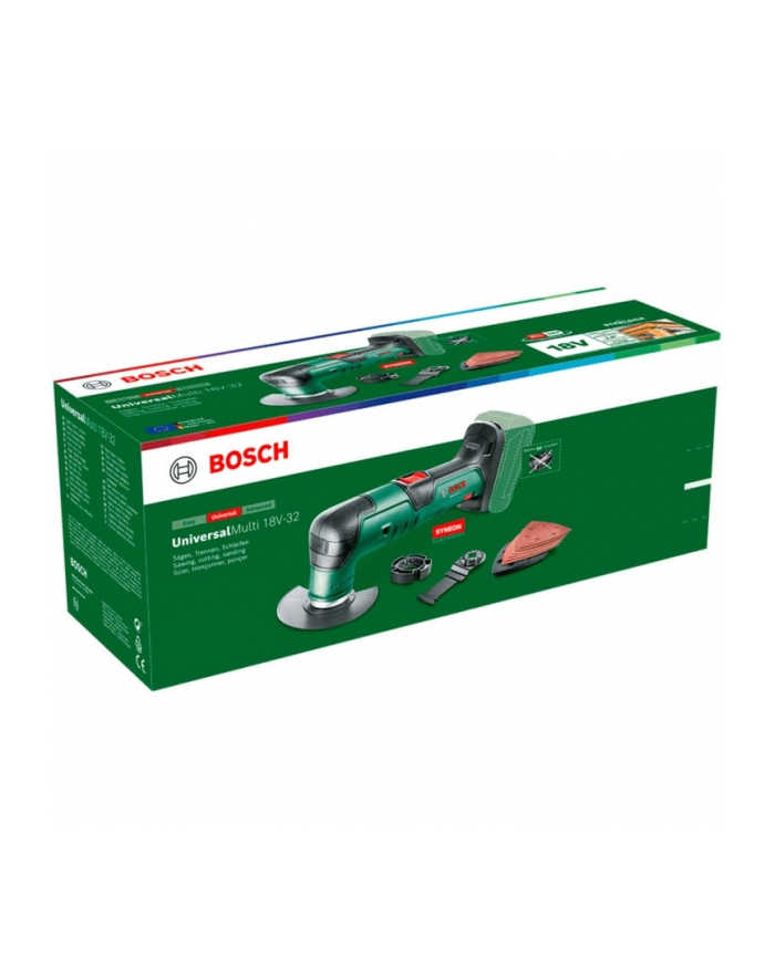 Bosch Powertools cordless multi-function tool UniversalMulti 18V-32 Solo (green/black, without battery and charger, POWER FOR ALL ALLIANCE) główny