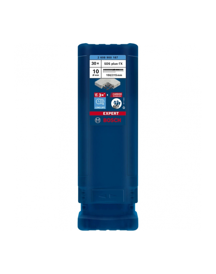 bosch powertools Bosch Expert hammer drill bit SDS-plus-7X,  10mm, 30 pieces (working length 150mm) główny