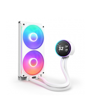 NZXT Kraken Elite 280 RGB 280 mm, water cooling (BIAŁY)
