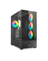 Sharkoon AK6 RGB , Tower case (black, Tempered Glass x 2) - nr 1