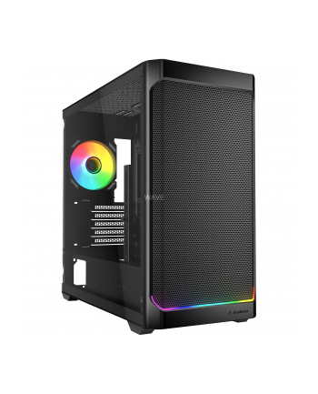 Sharkoon MK4W RGB Strip, tower case (black, tempered glass)