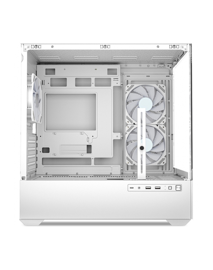 Sharkoon MK6 RGB , Tower case (BIAŁY, Tempered Glass x 2) główny