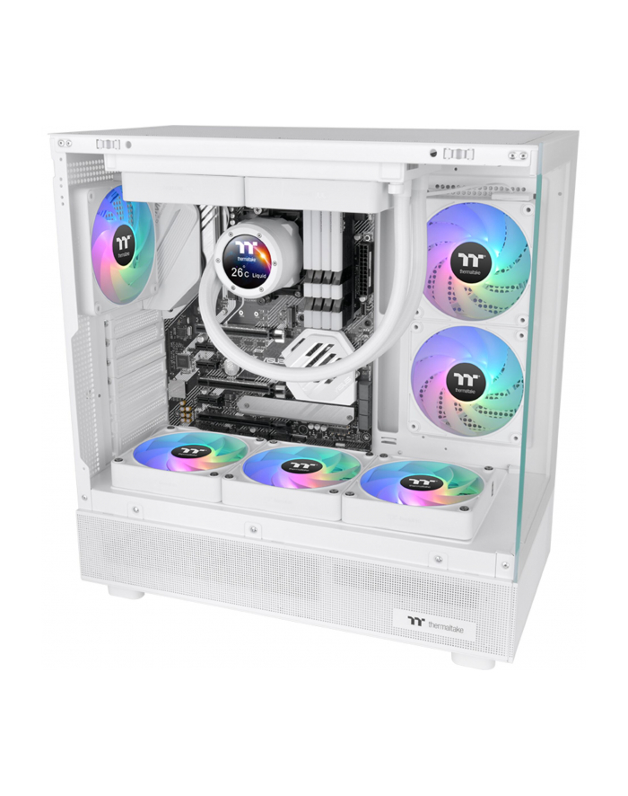 Thermaltake CT140 EX ARGB Sync PC Cooling Fan, Case Fan (White, Pack of 3) główny