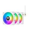Thermaltake CT140 EX Reverse ARGB Sync PC Cooling Fan (White, Pack of 3, 140 mm) - nr 48