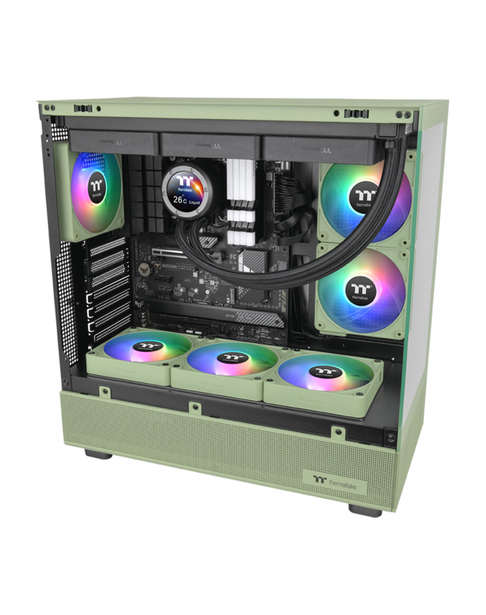 Thermaltake CT120 EX ARGB Sync PC Cooling Fan, Case Fan (Light Green, Pack of 3) główny