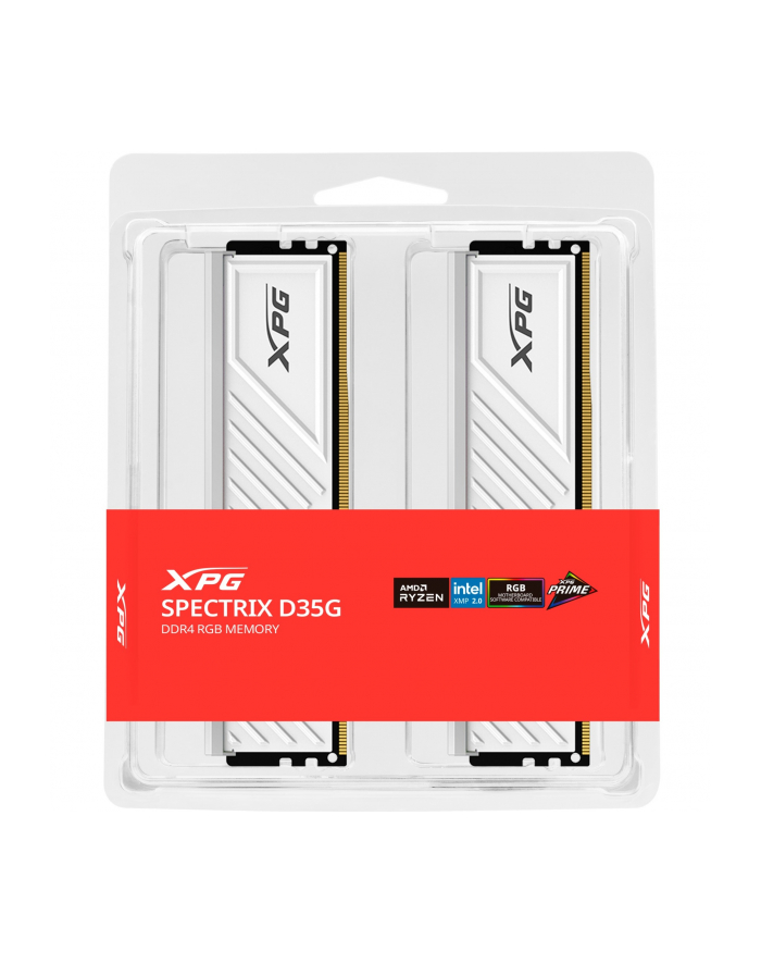 ADATA DDR4 - 64GB - 3600 - CL - 18 (2x 32 GB) Dual Kit, RAM (BIAŁY, AX4U360032G18I-DTWHD35G, XPG Spectrix D35G, INTEL XMP) główny