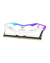 Team Group DDR5 - 16GB - 6400 - CL - 32 RGB BIAŁY, dual kit TEM, memory (BIAŁY, FF4D532G6400HC32ADC01, Delta RGB, INTEL XMP) - nr 6