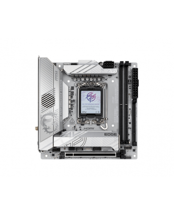 MSI MPG Z890I EDGE TI WIFI - Socekt 1851 - motherboard (BIAŁY/silver)