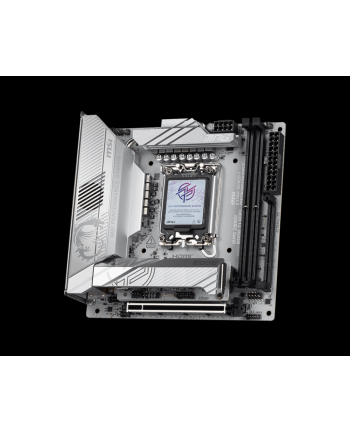 MSI MPG Z890I EDGE TI WIFI - Socekt 1851 - motherboard (BIAŁY/silver)