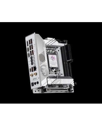 MSI MPG Z890I EDGE TI WIFI - Socekt 1851 - motherboard (BIAŁY/silver)