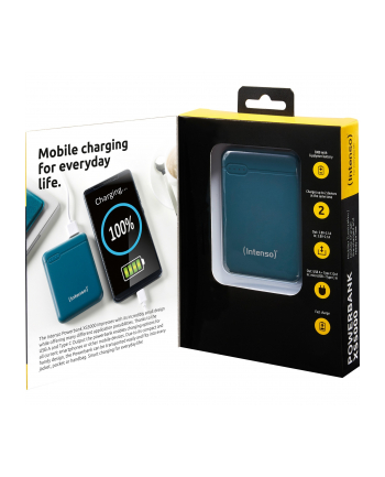 Intenso Power Bank XS5000 (petrol, 5,000 mAh)