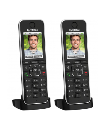 AVM FRITZ!Fon C6 Bundle, handset (black)