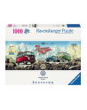 Ravensburger Puzzle Panorama - With the Bulli over the Brenner (1000 pieces) - nr 1