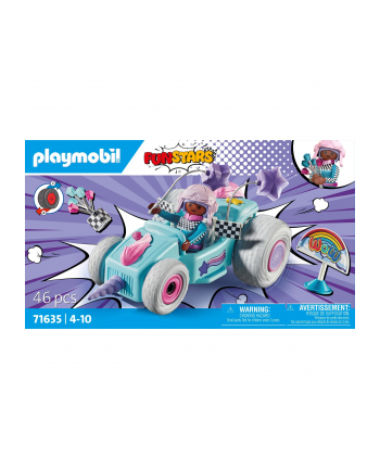 PLAYMOBIL 71635 Funstars Racing Unicorn, construction toy nr 1