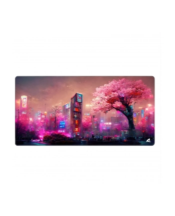 Sharkoon SKILLER SGP40 D4, gaming mouse pad (neon pink/multicolored)