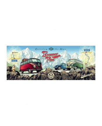 Ravensburger Puzzle Panorama - With the Bulli over the Brenner (1000 pieces)