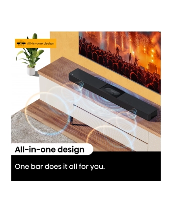Hisense HS2000, soundbar (black, Bluetooth 5.3 HDMI (ARC), USB)
