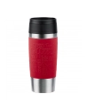Emsa TRAVEL MUG Classic Thermo Mug (dark red/stainless steel, 0.36 liters) - nr 1
