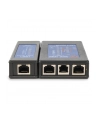 digitus Tester kabli sieciowych i komunikacyjnych LED, kat.5e-kat.6A, (RJ45, RJ12, RJ11), Auto-Scan z PoE - nr 23