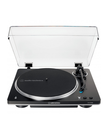 audio technica Audio-Technica AT-LP70XBTBS, record player (black/silver, integrated phono preamplifier, Bluetooth, fully automatic, belt drive)