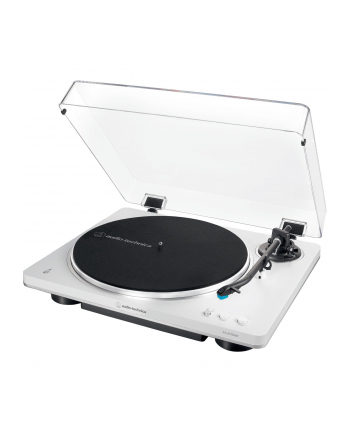 audio technica Audio-Technica AT-LP70XBTWS, record player (BIAŁY/silver, integrated phono preamplifier, Bluetooth, fully automatic, belt drive) nr 2