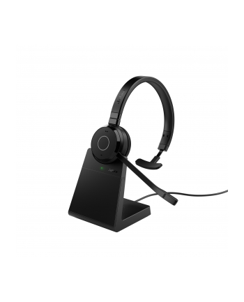 Jabra Evolve 65 TE - USB-A UC Mono, Headset (Mono, USB-A, Bluetooth, UC, with charging station)