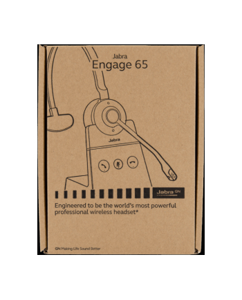 Jabra Engage 65 SE - Mono, Headset (black, Mono, USB-C) nr 1