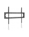 MANHATTAN Heavy-Duty Low-Profile Large-Screen TV Wall Mount Holds One 60i to 120i TV up to 120 kg 264 lbs. Fixed TV Bracket Black - nr 6