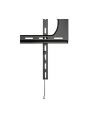 MANHATTAN Heavy-Duty Low-Profile Large-Screen TV Wall Mount Holds One 60i to 120i TV up to 120 kg 264 lbs. Fixed TV Bracket Black - nr 8