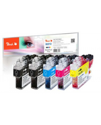 Peach Ink Economy Pack Plus PI500-260 (compatible with Bczerwonyher LC-3213)