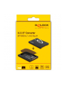 DeLOCK 2.5? converter U.2 SFF-8639 to M.2 NVMe (black, Key M – 7 mm) - nr 12