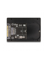 DeLOCK 2.5? converter U.2 SFF-8639 to M.2 NVMe (black, Key M – 7 mm) - nr 22