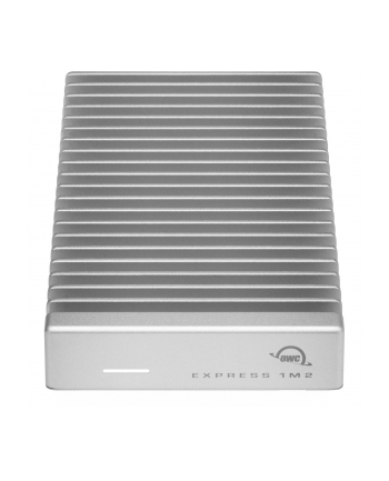 OWC Express 1M2 4 TB, External SSD (silver/aluminum, Thunderbolt 4 (USB-C), USB-C)