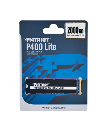 patriot memory Dysk SSD Patriot P400 Lite 2TB M2 2280 PCI-E x4 Gen4 NVMe (P400LP2KGM28H) nr 2