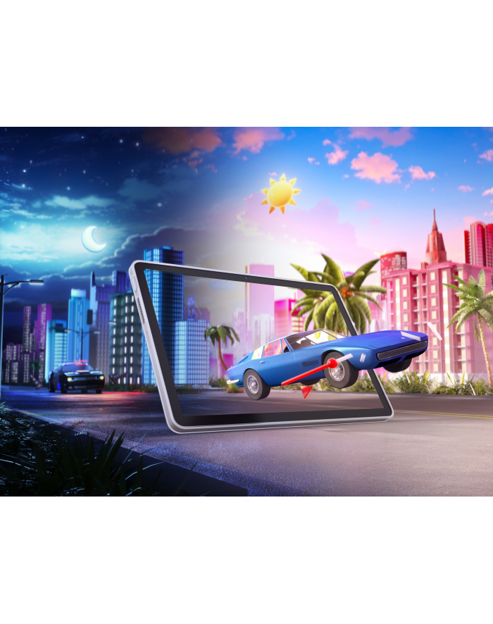 Lenovo Tab MediaTek Helio G85 101''; WUXGA 400nits 60Hz Touch 4/64GB Arm Mali-G52 LTE System Android Luna Grey główny