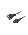 lanberg Kabel zasilający CCE 7/7 - IEC 320 C13 2M VDE prosty czarny - nr 1