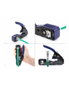DeLOCK Crimping pliers for 8P/ RJ45 MODULARNY plugs, crimping pliers (black/blue, with blade and stripper (Easy-Connect)) - nr 2