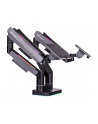 Thermaltake Dual RGB Gaming Monitor Arm, monitor mount (black, for monitors 17'' - 35'') - nr 8
