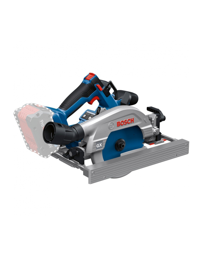 bosch powertools Bosch cordless portable circular saw GKS 18V-57-2 GX Professional solo, 18Volt (blue/black, without battery and charger, in L-BOXX) główny