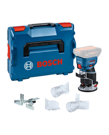 bosch powertools Bosch cordless edge router GKF 18V-8 Professional solo, 18Volt (blue/black, without battery and charger, in L-BOXX)
