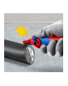 KNIPEX stripping knife 16 50 145 SB, stripping/stripping tool (red/blue, with ratchet function) - nr 11