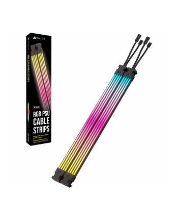 Corsair iCUE ARGB PSU Cable Strips, LED strips (2x 240mm, for power supply cable)